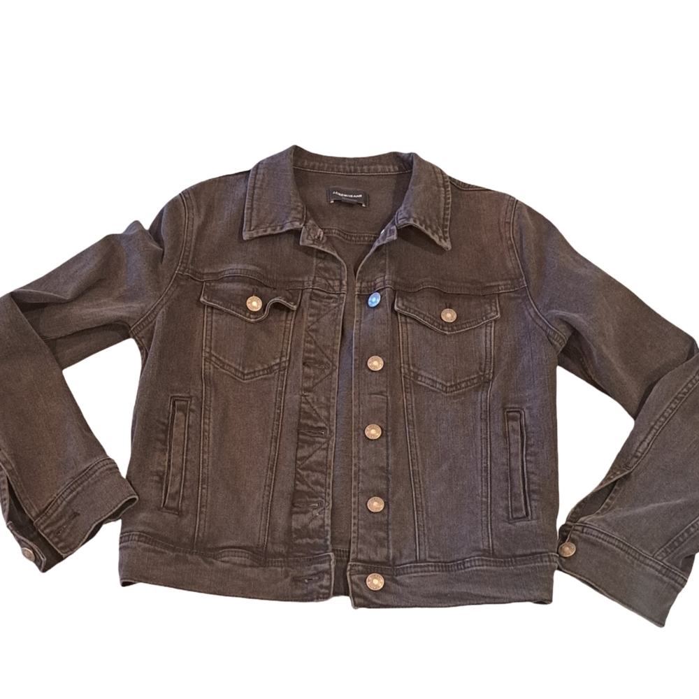 J. Crew Black Denim Jacket